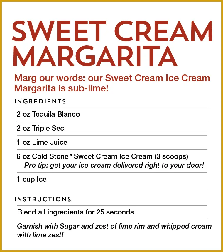 Sweet Cream Margarita Recipe